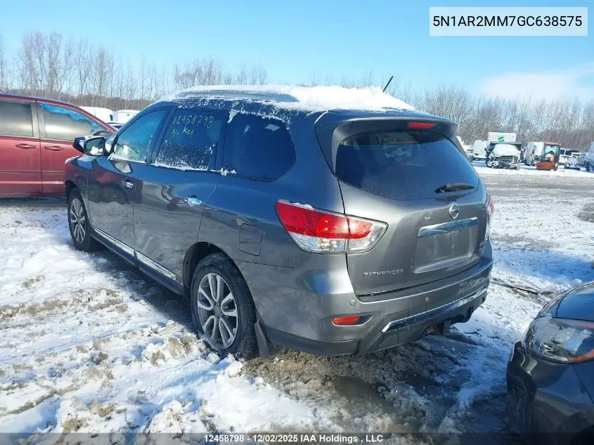 5N1AR2MM7GC638575 2016 Nissan Pathfinder