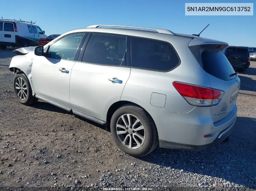 5N1AR2MN9GC613752 2016 Nissan Pathfinder Platinum/S/Sl/Sv