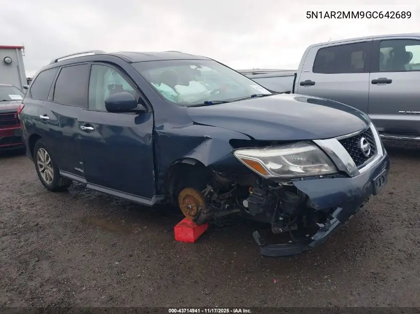 5N1AR2MM9GC642689 2016 Nissan Pathfinder Platinum/S/Sl/Sv