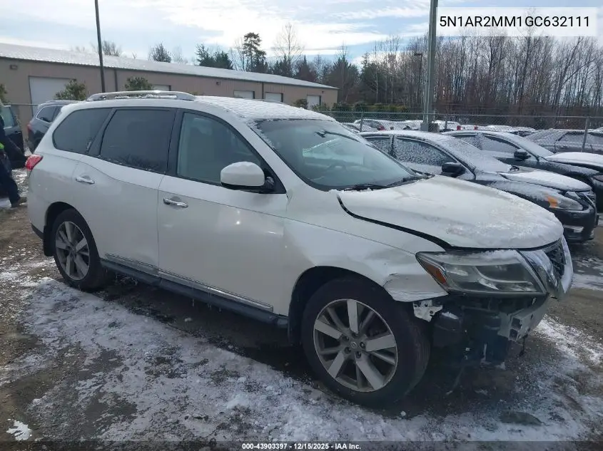 5N1AR2MM1GC632111 2016 Nissan Pathfinder Platinum