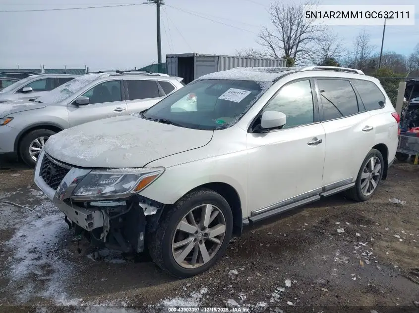 5N1AR2MM1GC632111 2016 Nissan Pathfinder Platinum