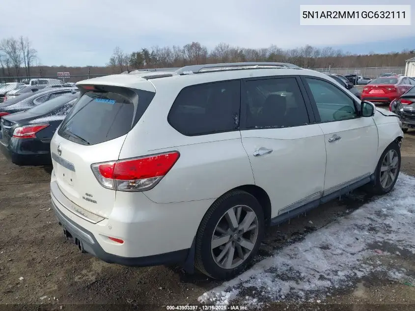 5N1AR2MM1GC632111 2016 Nissan Pathfinder Platinum