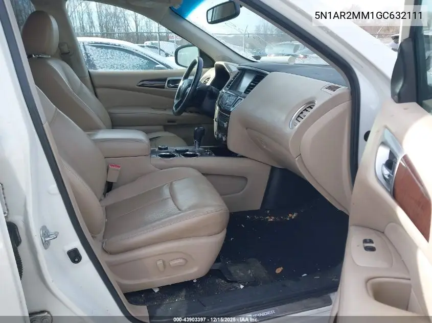 5N1AR2MM1GC632111 2016 Nissan Pathfinder Platinum