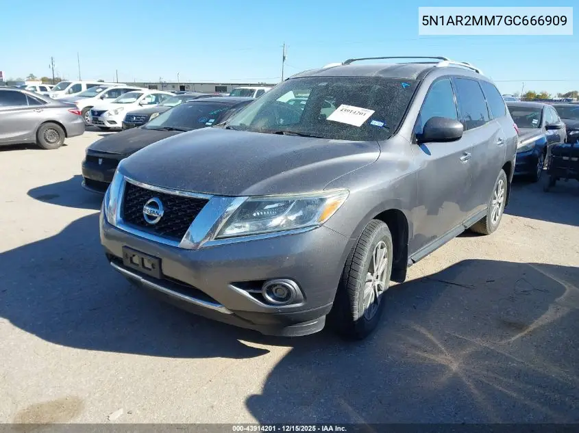 5N1AR2MM7GC666909 2016 Nissan Pathfinder S