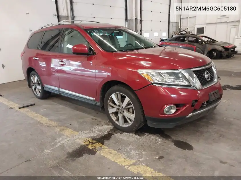 5N1AR2MM6GC605180 2016 Nissan Pathfinder Platinum