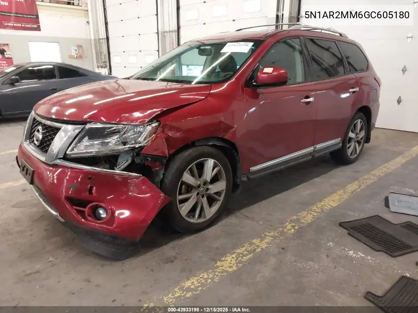 5N1AR2MM6GC605180 2016 Nissan Pathfinder Platinum