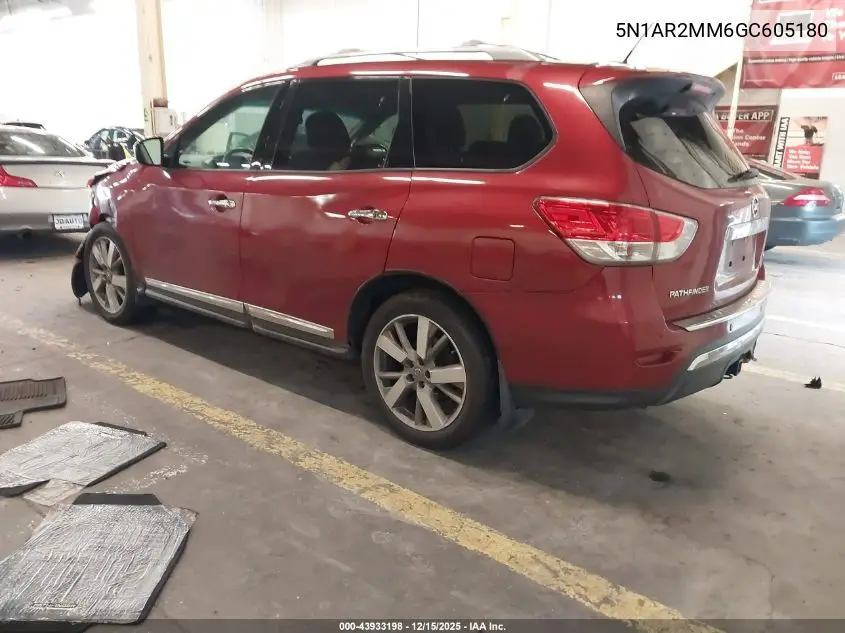 5N1AR2MM6GC605180 2016 Nissan Pathfinder Platinum