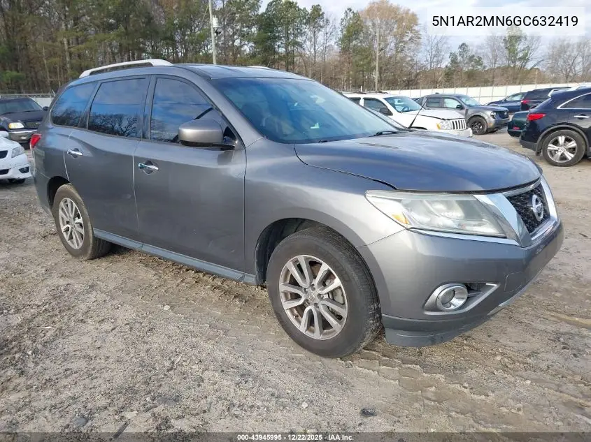 5N1AR2MN6GC632419 2016 Nissan Pathfinder Platinum/S/Sl/Sv