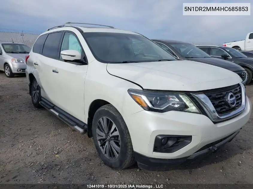 5N1DR2MM4HC685853 2017 Nissan Pathfinder Sl