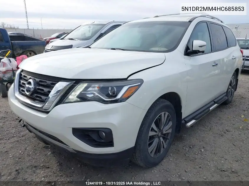 5N1DR2MM4HC685853 2017 Nissan Pathfinder Sl