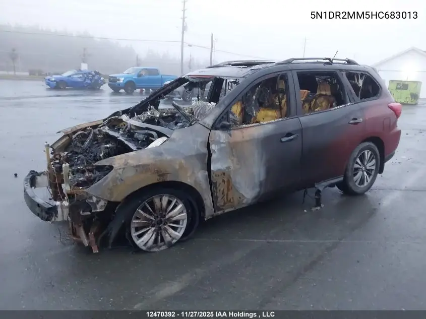 5N1DR2MM5HC683013 2017 Nissan Pathfinder