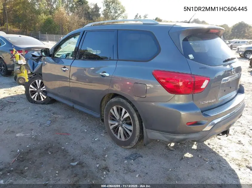 5N1DR2MM1HC606445 2017 Nissan Pathfinder S