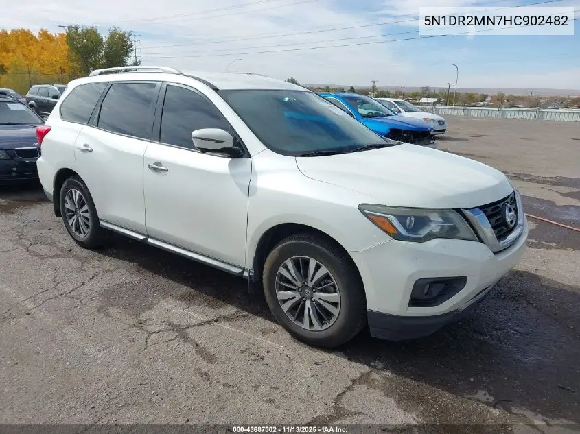 5N1DR2MN7HC902482 2017 Nissan Pathfinder Sl