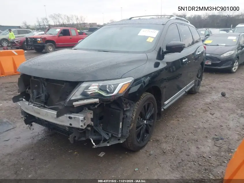 5N1DR2MM3HC901000 2017 Nissan Pathfinder Platinum