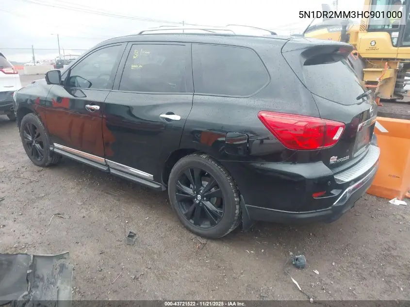 5N1DR2MM3HC901000 2017 Nissan Pathfinder Platinum