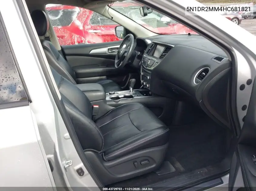 5N1DR2MM4HC681821 2017 Nissan Pathfinder Sl