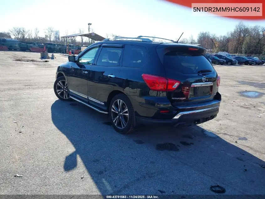 5N1DR2MM9HC609142 2017 Nissan Pathfinder Platinum