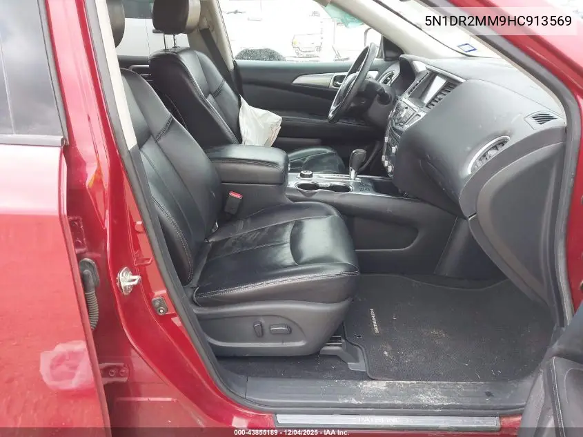 5N1DR2MM9HC913569 2017 Nissan Pathfinder Sl