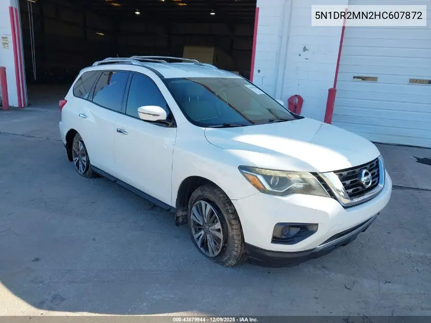 5N1DR2MN2HC607872 2017 Nissan Pathfinder S