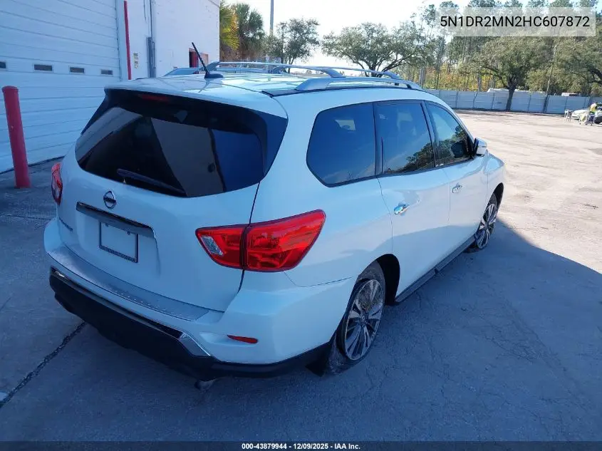 5N1DR2MN2HC607872 2017 Nissan Pathfinder S