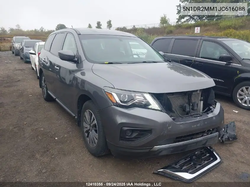 5N1DR2MM1JC616088 2018 Nissan Pathfinder S/Sv/Sl/Platinum
