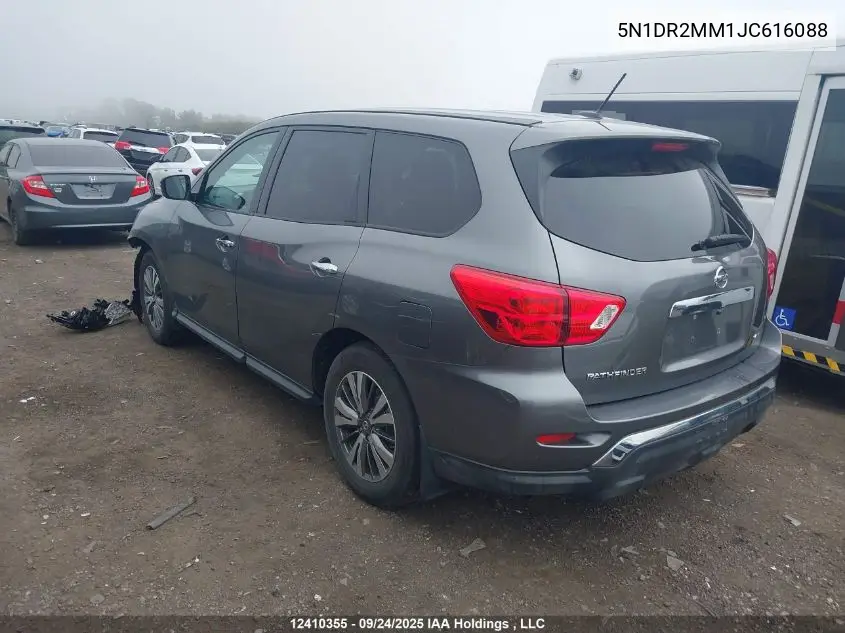 5N1DR2MM1JC616088 2018 Nissan Pathfinder S/Sv/Sl/Platinum