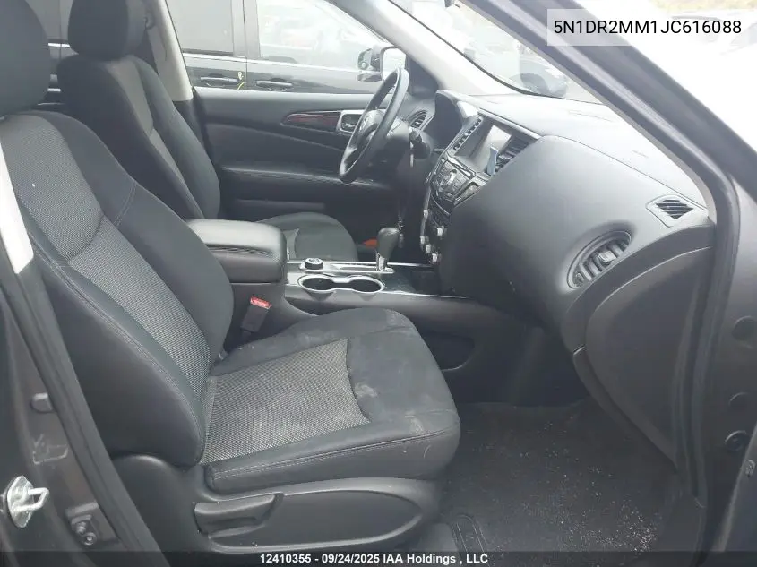 5N1DR2MM1JC616088 2018 Nissan Pathfinder S/Sv/Sl/Platinum