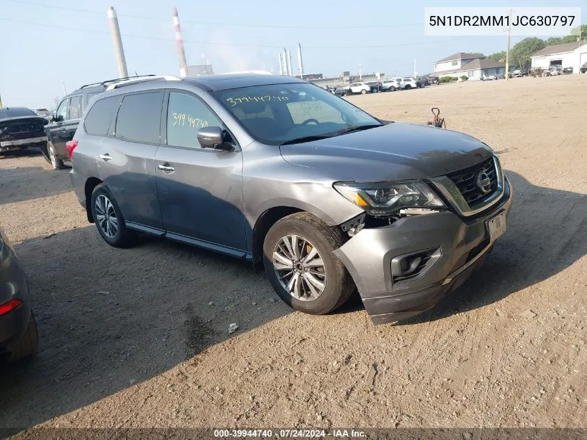 5N1DR2MM1JC630797 2018 Nissan Pathfinder Platinum/S/Sl/Sv