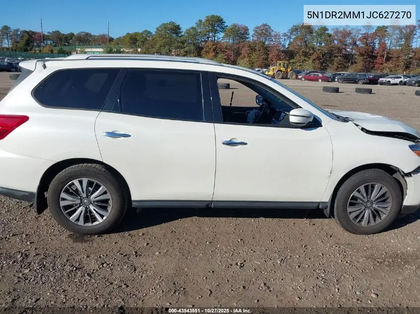 5N1DR2MM1JC627270 2018 Nissan Pathfinder Sv