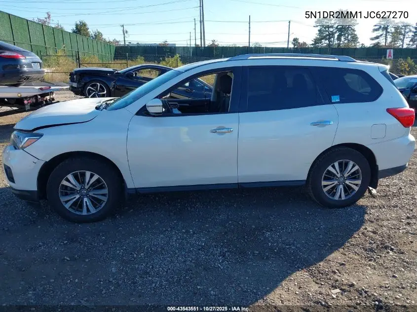 5N1DR2MM1JC627270 2018 Nissan Pathfinder Sv