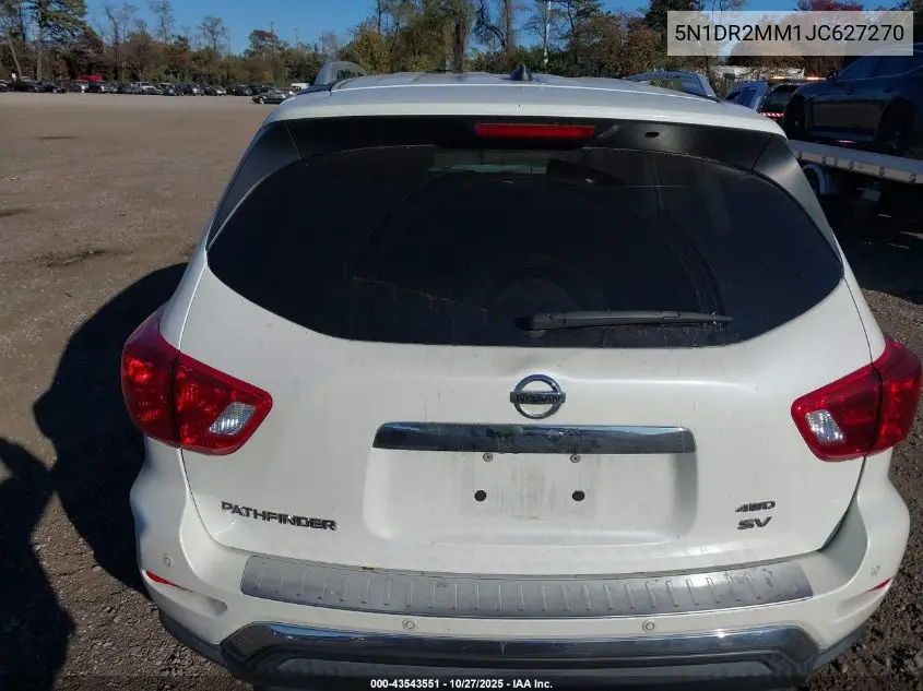 5N1DR2MM1JC627270 2018 Nissan Pathfinder Sv