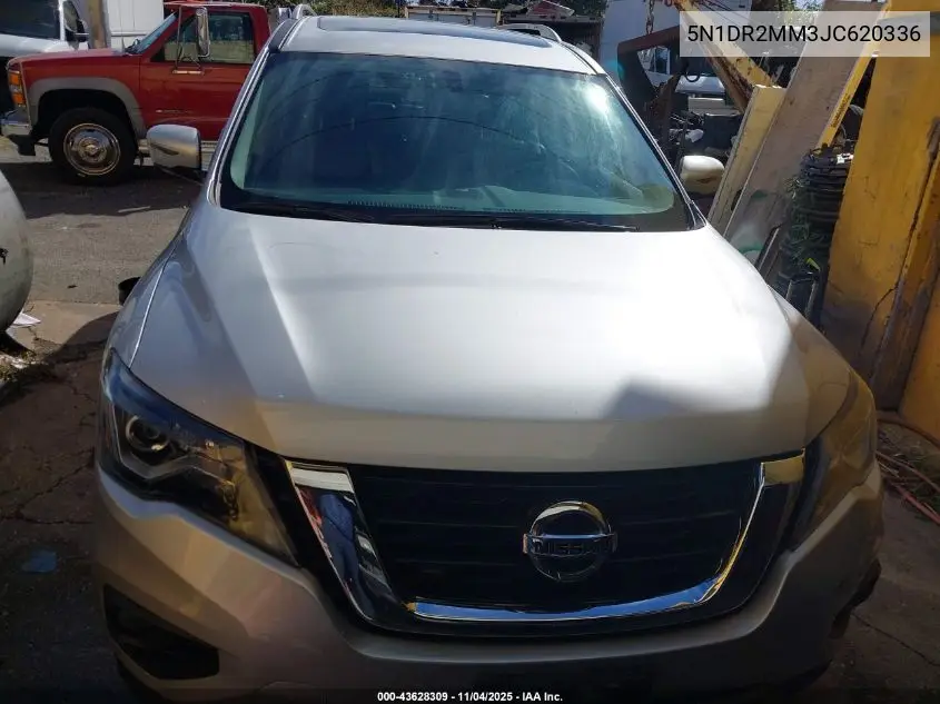5N1DR2MM3JC620336 2018 Nissan Pathfinder Platinum