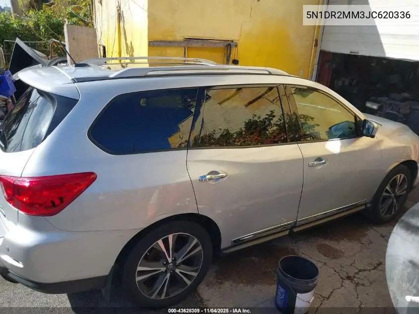 5N1DR2MM3JC620336 2018 Nissan Pathfinder Platinum
