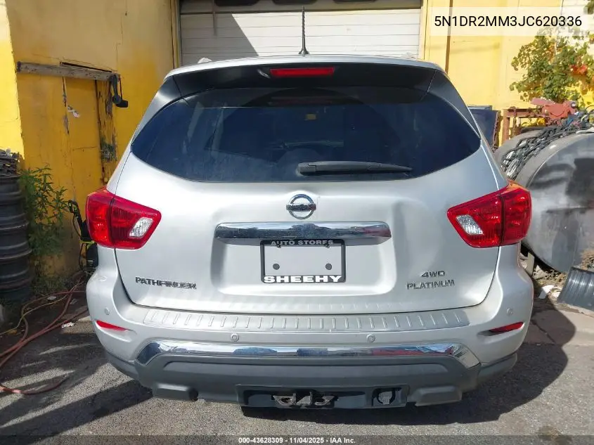 5N1DR2MM3JC620336 2018 Nissan Pathfinder Platinum
