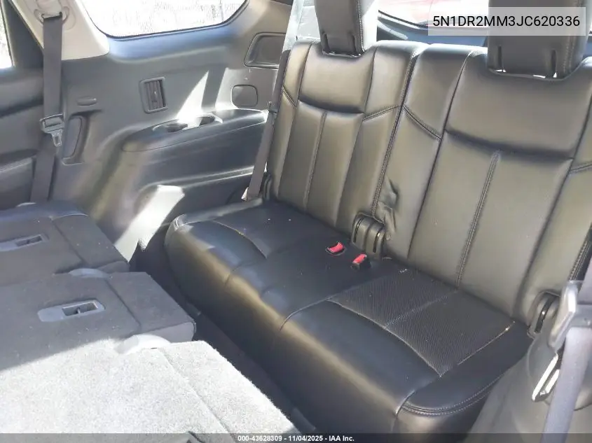 5N1DR2MM3JC620336 2018 Nissan Pathfinder Platinum