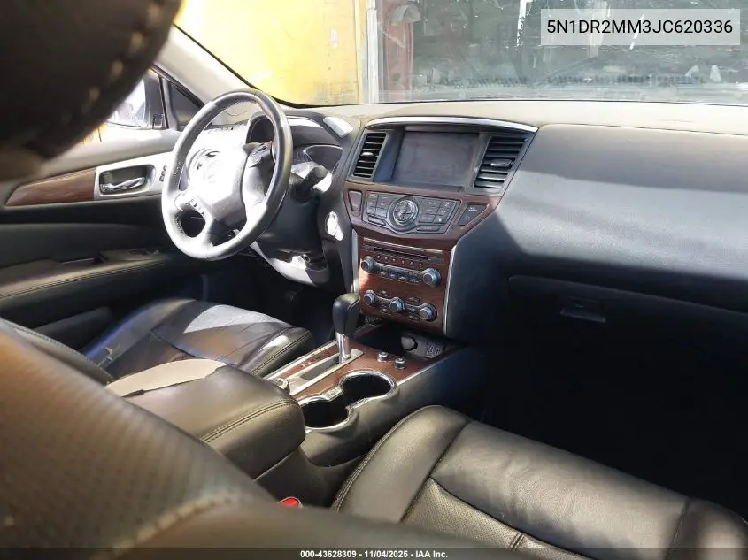 5N1DR2MM3JC620336 2018 Nissan Pathfinder Platinum