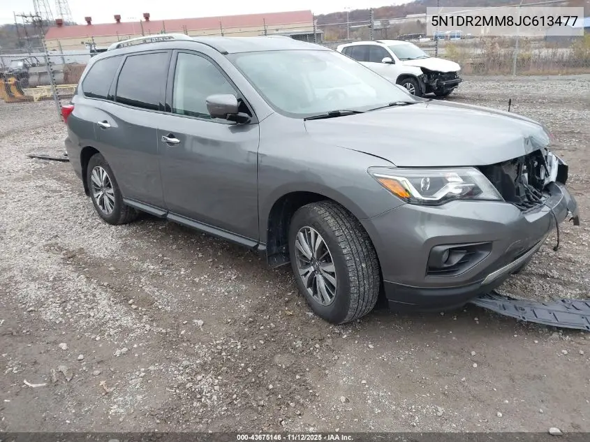 5N1DR2MM8JC613477 2018 Nissan Pathfinder Sl