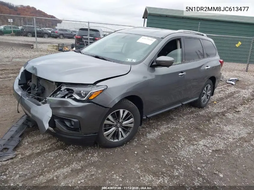 5N1DR2MM8JC613477 2018 Nissan Pathfinder Sl