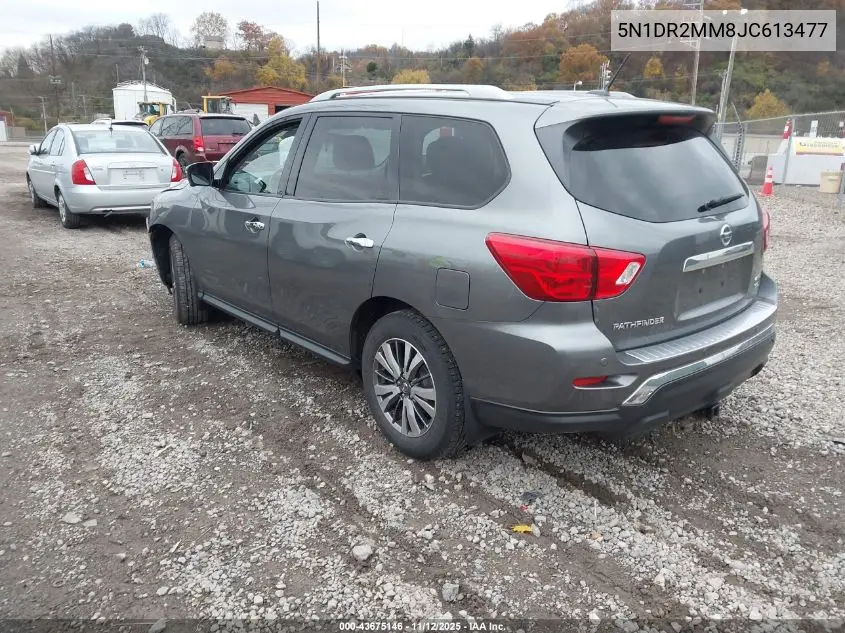 5N1DR2MM8JC613477 2018 Nissan Pathfinder Sl
