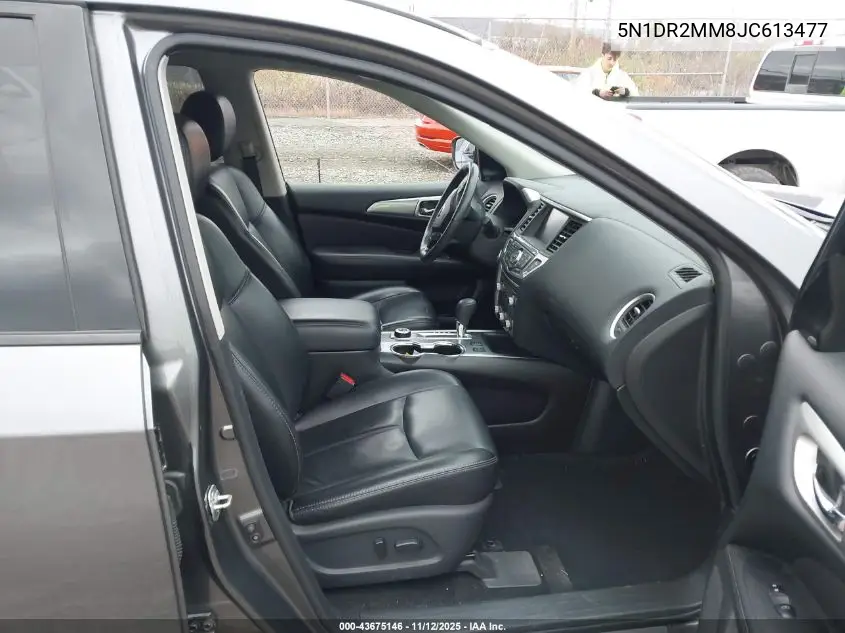 5N1DR2MM8JC613477 2018 Nissan Pathfinder Sl
