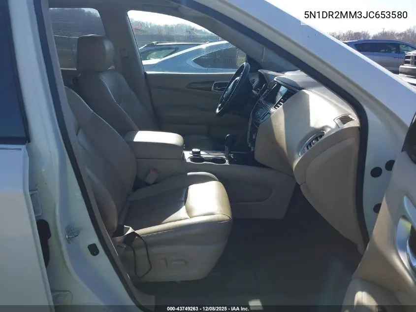 5N1DR2MM3JC653580 2018 Nissan Pathfinder Platinum