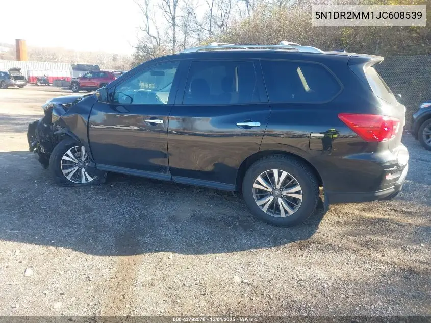 5N1DR2MM1JC608539 2018 Nissan Pathfinder S