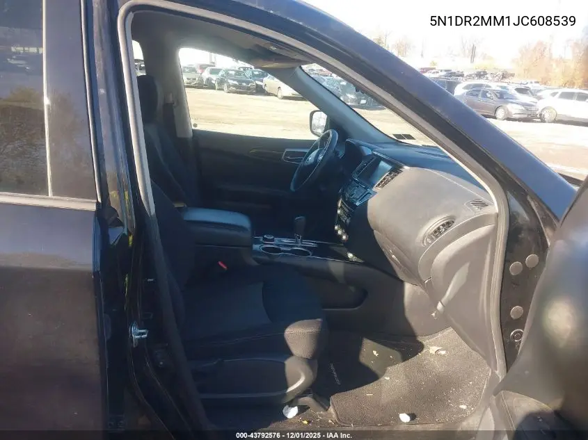 5N1DR2MM1JC608539 2018 Nissan Pathfinder S