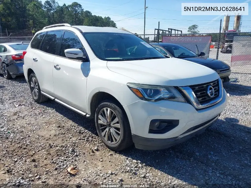 5N1DR2MN3JC628641 2018 Nissan Pathfinder Sv