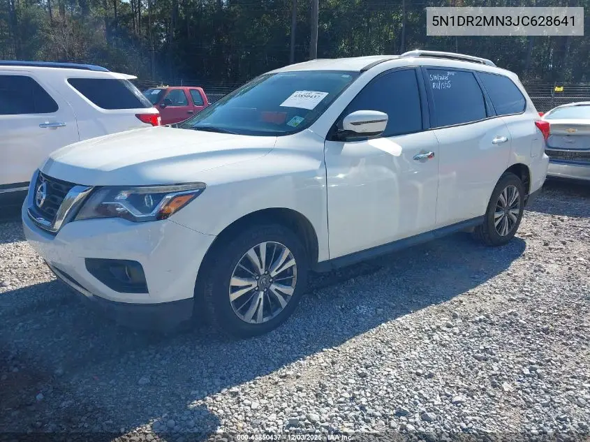 5N1DR2MN3JC628641 2018 Nissan Pathfinder Sv