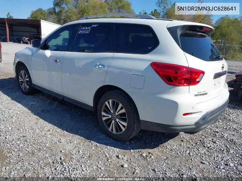 5N1DR2MN3JC628641 2018 Nissan Pathfinder Sv