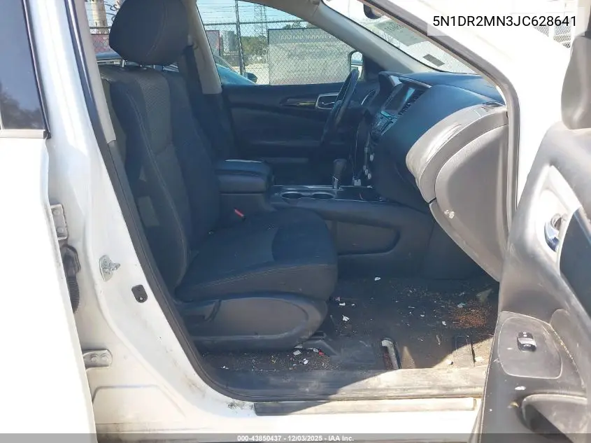 5N1DR2MN3JC628641 2018 Nissan Pathfinder Sv