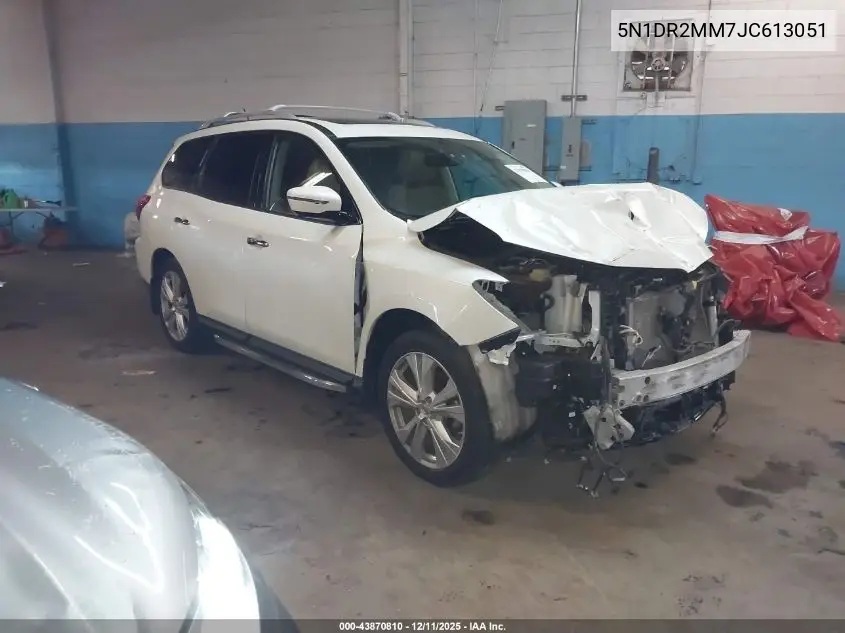 5N1DR2MM7JC613051 2018 Nissan Pathfinder Sl