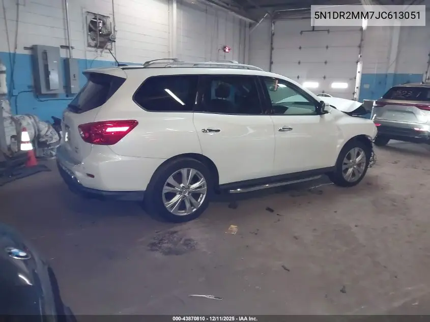 5N1DR2MM7JC613051 2018 Nissan Pathfinder Sl