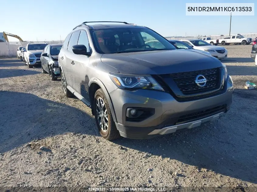 5N1DR2MM1KC613533 2019 Nissan Pathfinder Sv